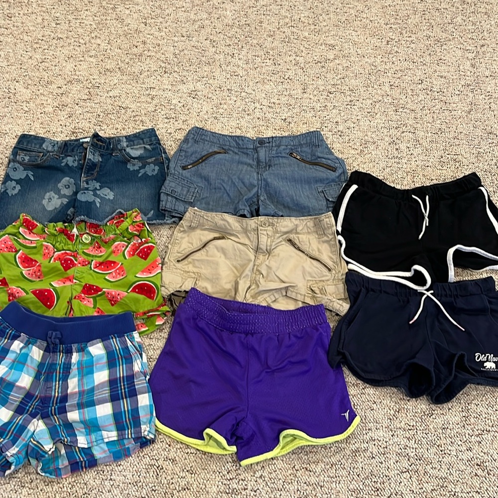 Girl shorts bundle in size 12
